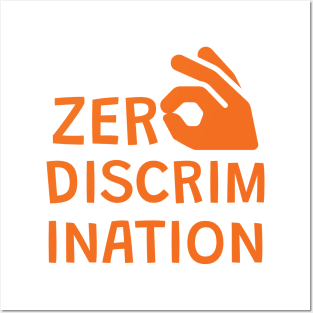 zero discrimination campaign Posters and Art